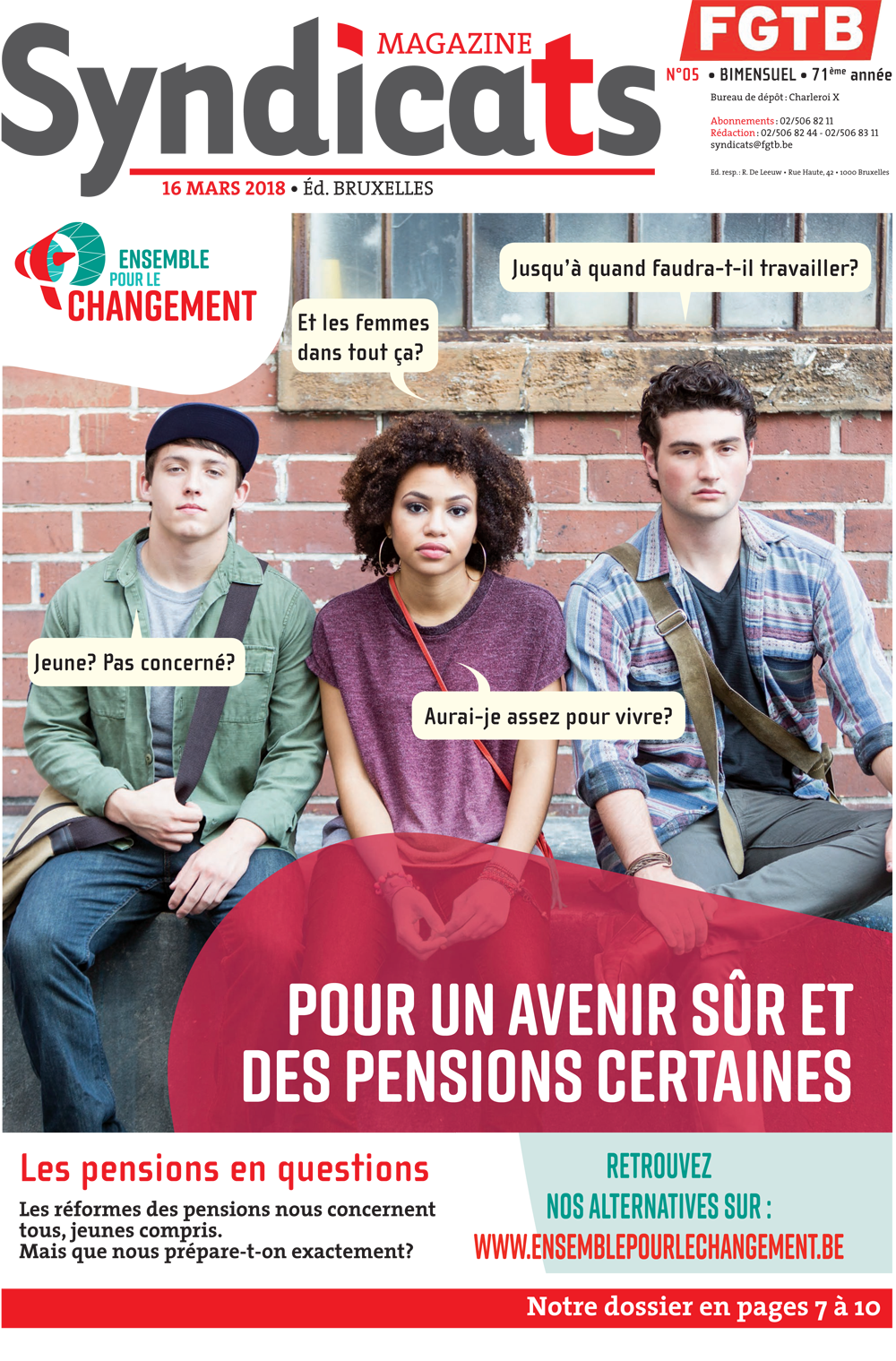 Syndicats FGTB n°5 - 2018