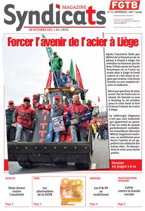 Syndicats FGTB n°18 - 2011