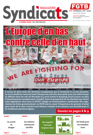 Syndicats FGTB n°7 - 2014