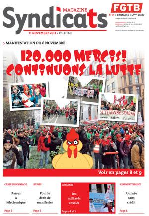 Syndicats FGTB n°19 - 2014