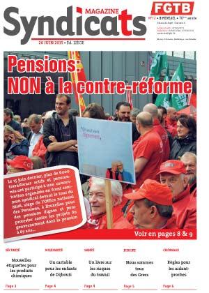 Syndicats n° 12 2015