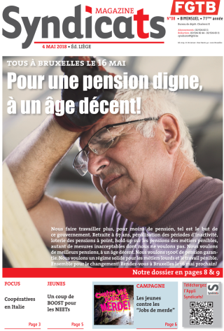 Syndicats FGTB n°8 - 2018