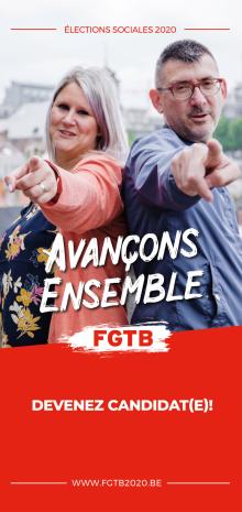 Avançons ensemble ! Devenez candidat-e !