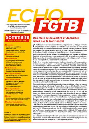 Echo FGTB n°9 - 2012