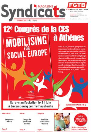 Syndicats FGTB n°10 - 2011