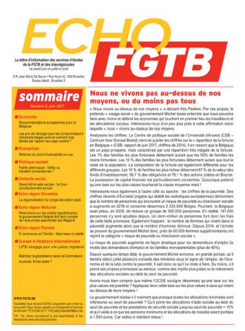 Echo FGTB n°6 - Juin 2017