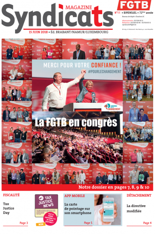 Syndicats FGTB n°11 - 2018